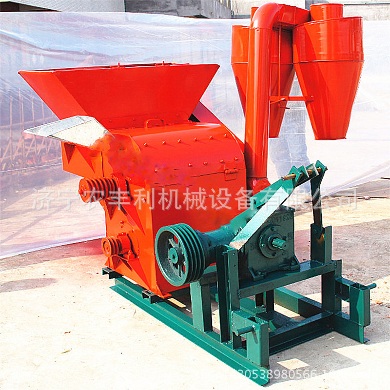 定州市养殖场干湿秸秆牧草粉碎 大型秸秆粉碎机饲料粉碎机