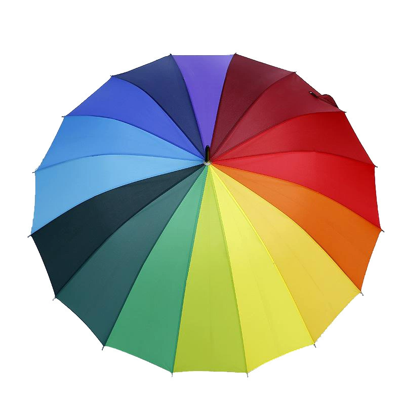 Rainbow big umbrella for princess, wholesale, Birthday gift, sun protection