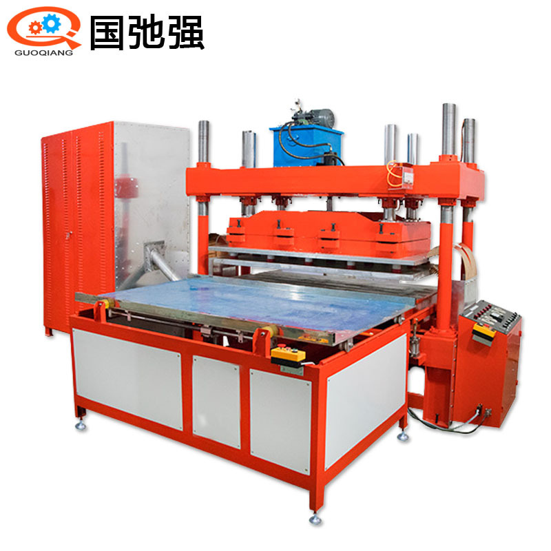 35KW丝圈地毯高周波压花机 门垫压边 地垫脚垫压痕热合设备厂家