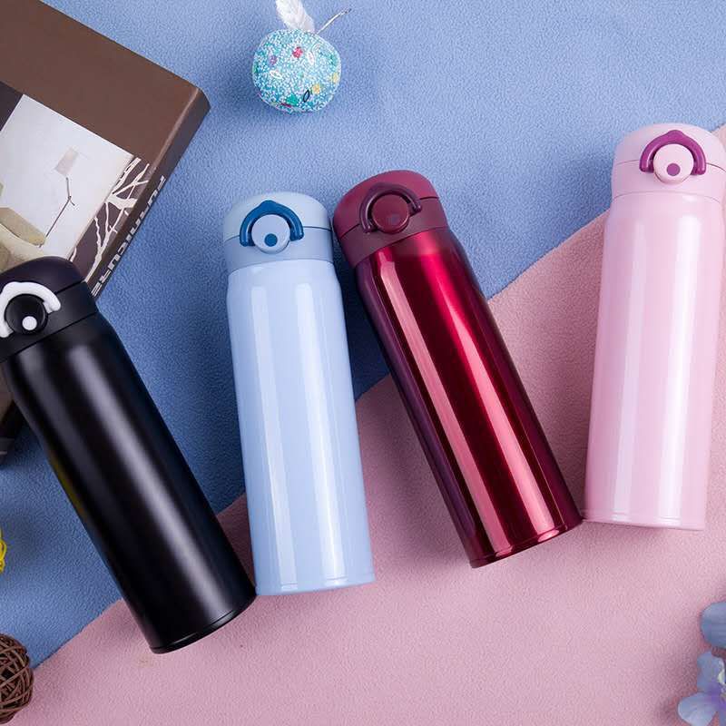 350 new pattern Bounce Cup vacuum heat preservation Cold Cup Stainless steel men and women vehicle Gift Cup customized LOGO