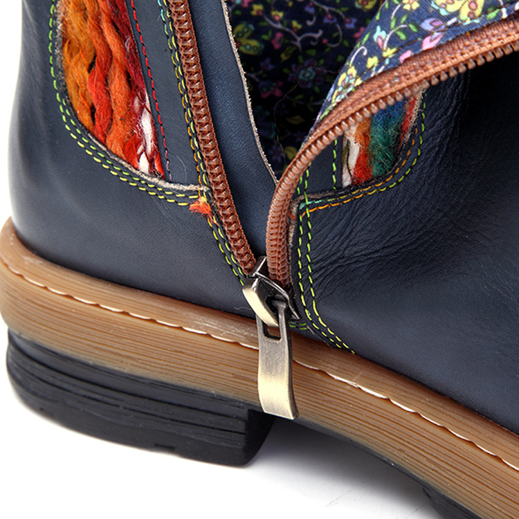 Bottes femme en En cuir - Ref 3355358 Image 12