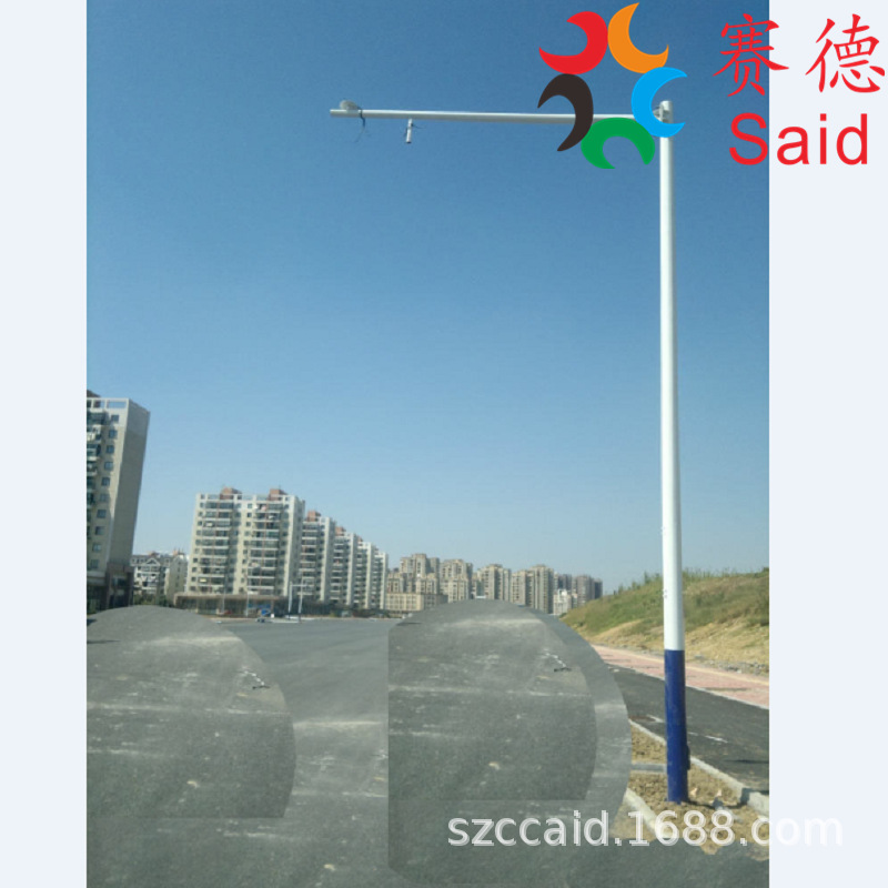 小区监控立杆小区不锈钢监控立杆小区球机枪机杆监控立杆厂家直销