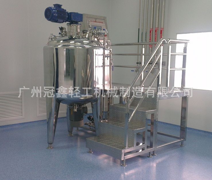 生物工程发醇罐 真空乳化锅 输液配制罐 带真空发酵罐