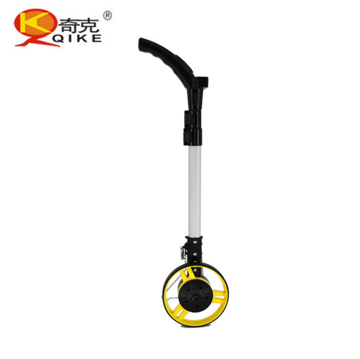 奇克牌QK-87831电子数显测距轮小轮16CM 手推滚轮式测距仪