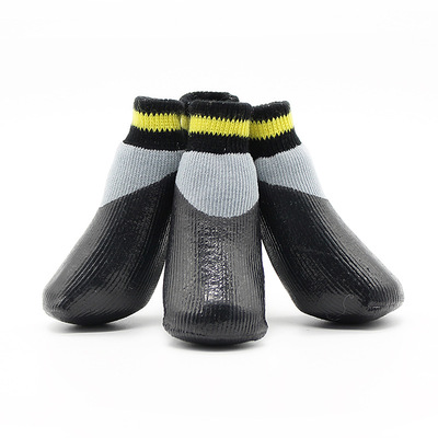 FX Blue Wave Dogs Socks non-slip waterproof Dogs Shoes and socks Labrador shoes Waterproof socks On behalf of