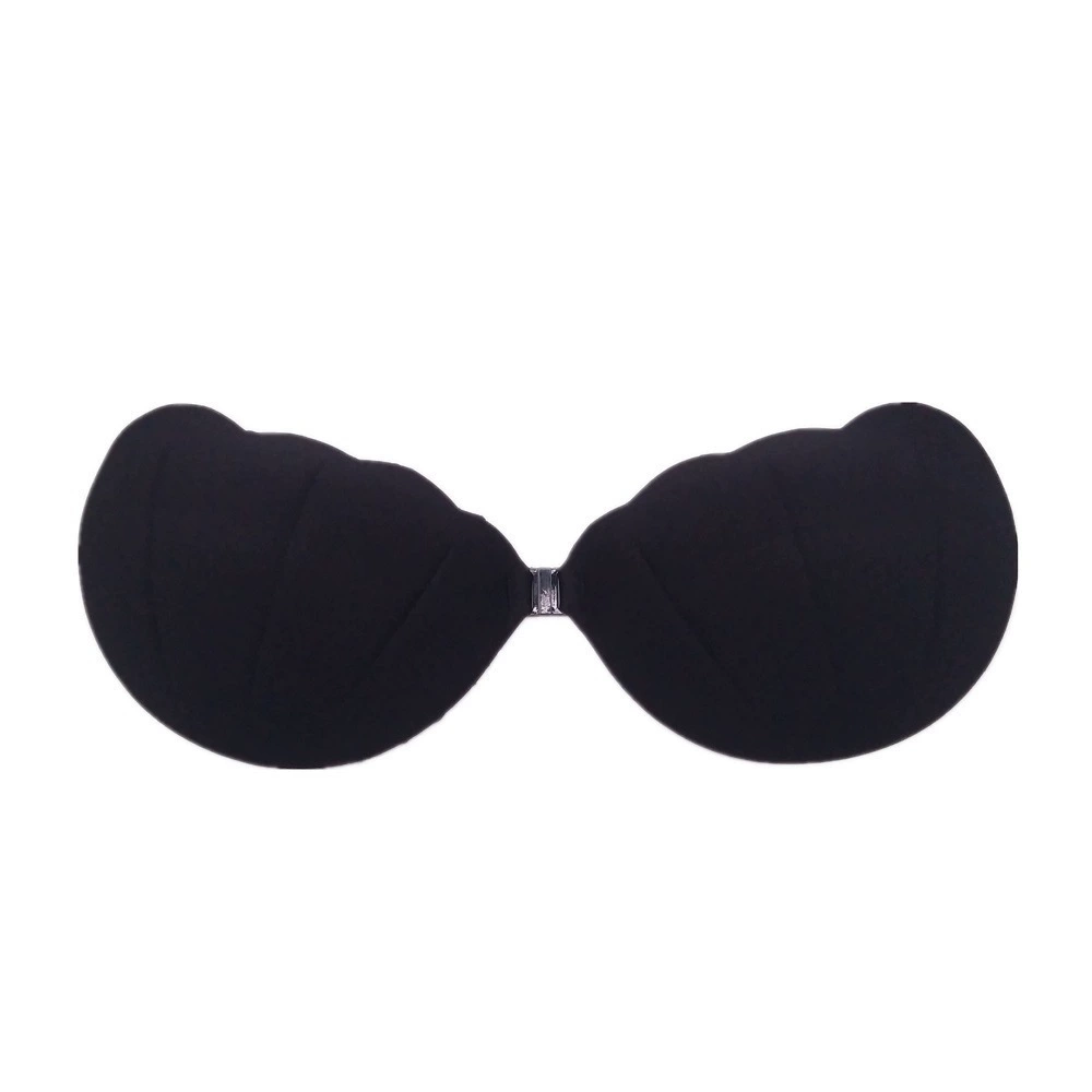 Invisible breathable bra, underwear, straps, increased thickness, front lock