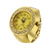 Golden waterproof ultra thin swiss watch, ring, wholesale