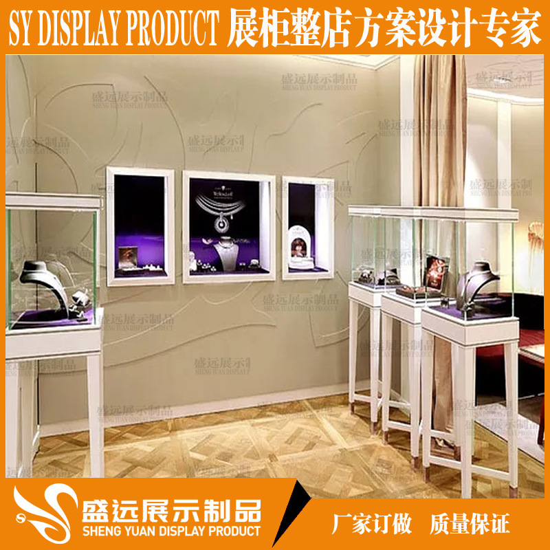 样品展示柜珠宝展示柜 展览展厅设计制作 珠宝展柜厂家