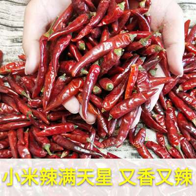 Guizhou specialty millet Gypsophila Seven pepper Chili peppers Reinwardtia Special spicy Dried chili Adulteration