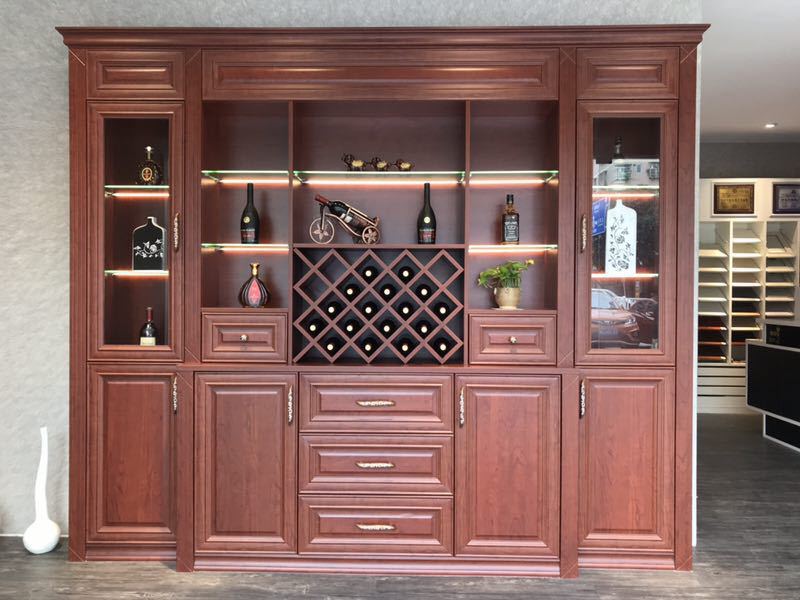 佛山工廠直銷歐式酒櫃入牆式酒櫃歐美風格多色可選酒櫃