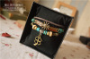 Retro ethnic leather bracelet for beloved, ethnic style, Aliexpress