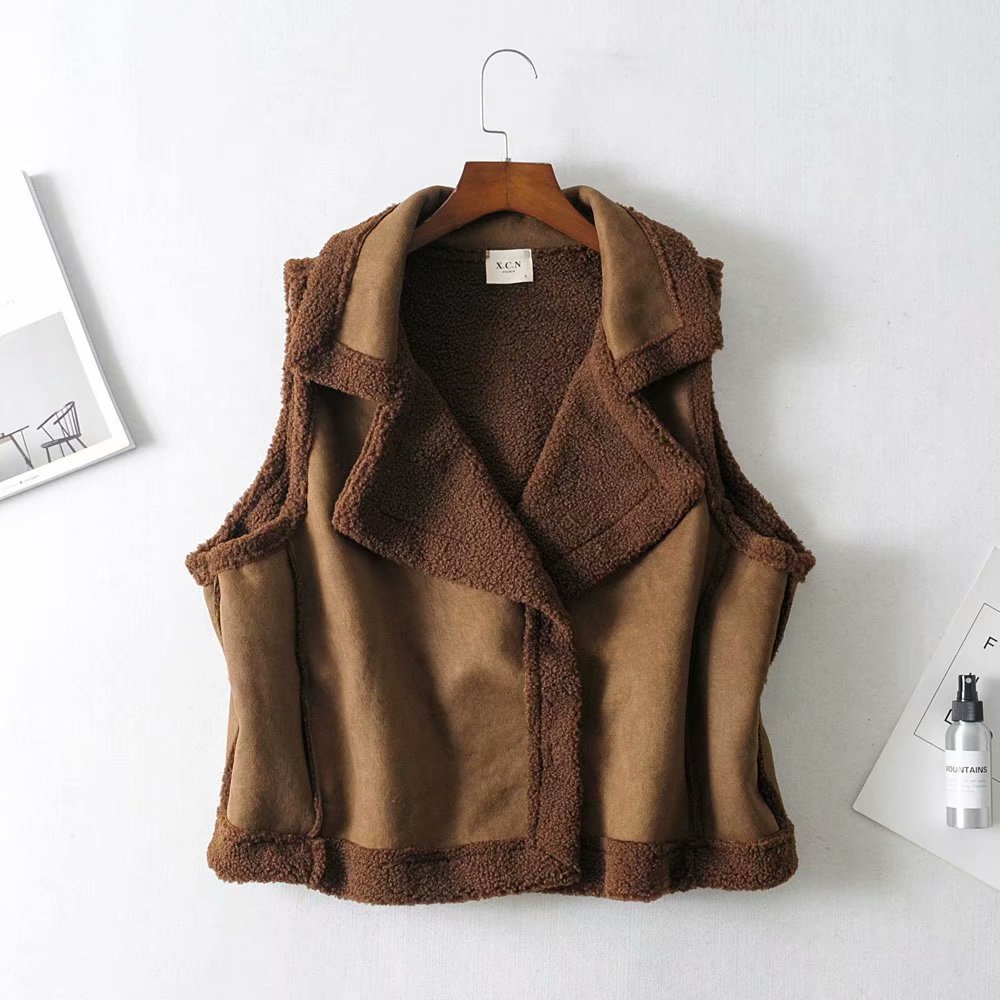 Gilet femme en Mélange de fibres chimiques - Ref 3317438 Image 12