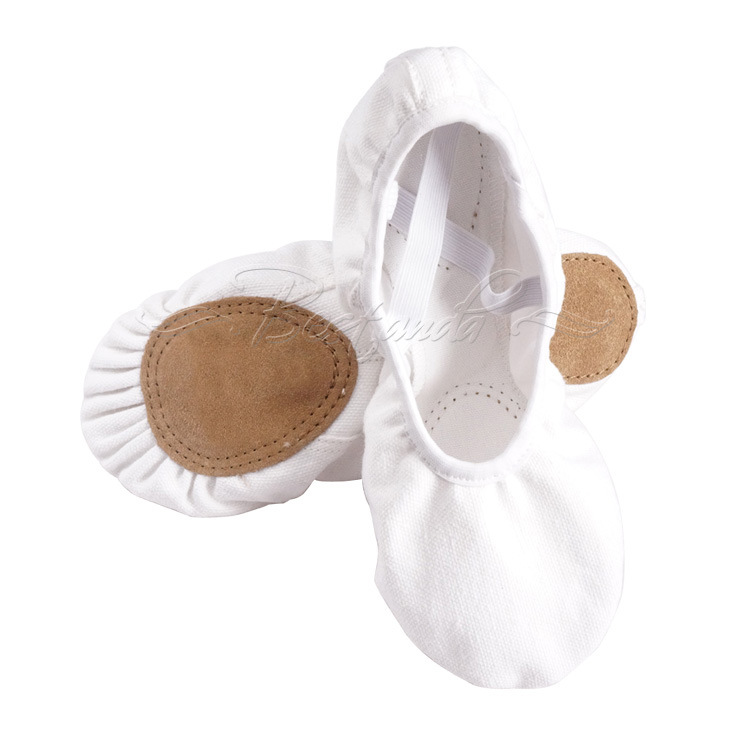 厂家直销现货弹力口免系带儿童芭蕾舞蹈鞋瑜伽软底练功鞋跨境正品|ms