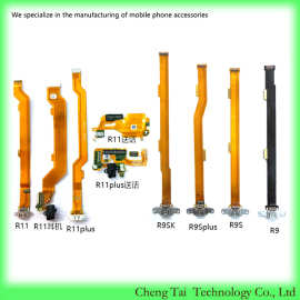 适用于OPr9s r11 A5高配A7X renoREAMLE2 A3S尾插排线送话全系列