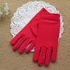Gloves, thin summer black white autumn elastic set, sun protection, wholesale