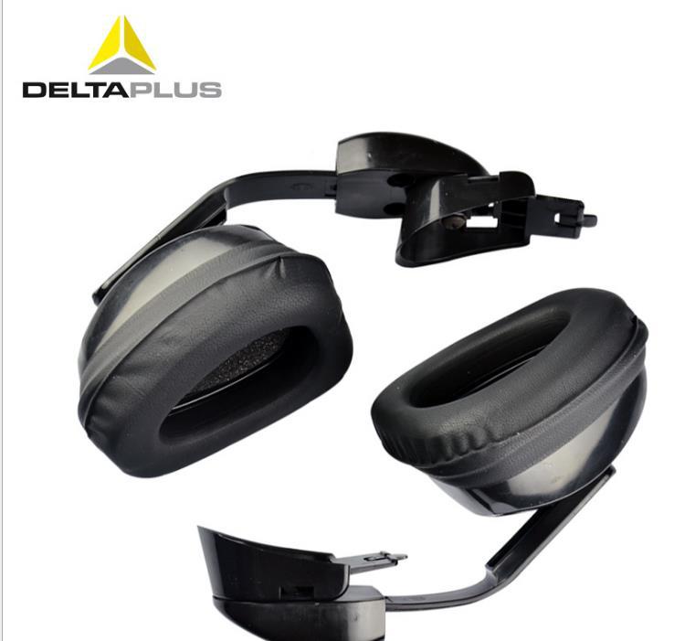 代尔塔 103008 安全帽配戴耳罩 隔音降噪 工地车间工厂施工使用