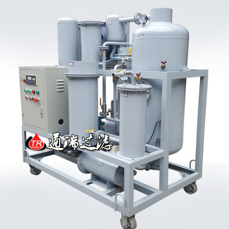 ZJD-10通瑞68号抗磨液压油真空油水分离过滤机 三级杂质过滤
