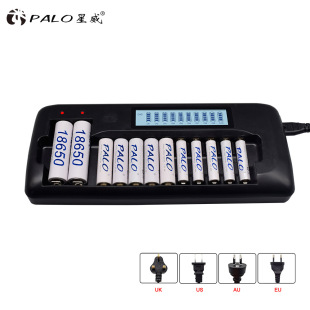 10��Һ������늳س���� �ɳ�1.2V懚� AA/AAA/18650/3.7V��