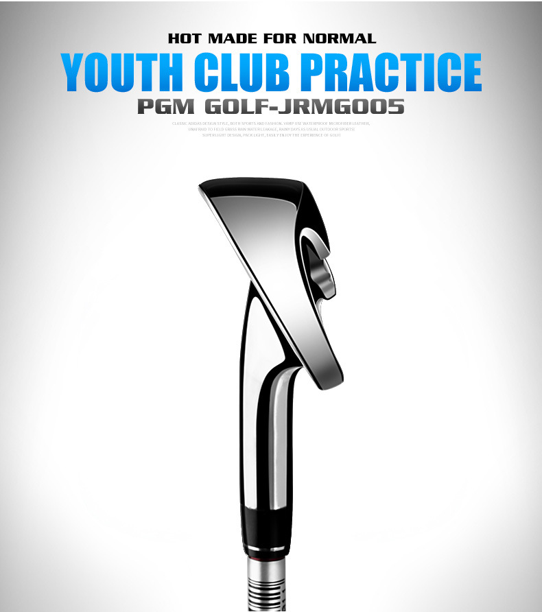 Bộ gậy golf trẻ em PGM SEED sắt 7, thân carbon nhẹ, dành cho bé trai và bé gái mới bắt đầu — Bé trai size 7 sắt 120-135cm, Bé trai size 7 sắt 135-150cm, Bé trai size 7 sắt 150-165cm, Bé gái size 7 sắt 120-135cm chi tiết 8
