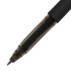 Reliable S34 Large Capacity Neutral Pen 1.0mm Carbon Black Ink Refill, Thick Commercial Stationery Bullet Tip Sign Pen