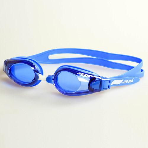 Wholesale supply of Jiejia swimming goggles H100 series, waterproof and fog-proof, flat lenses, large-frame goggles
