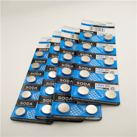 AG13 LR44 LR1154 A76 357  一板10粒装钓鱼报警器专用纽扣电池