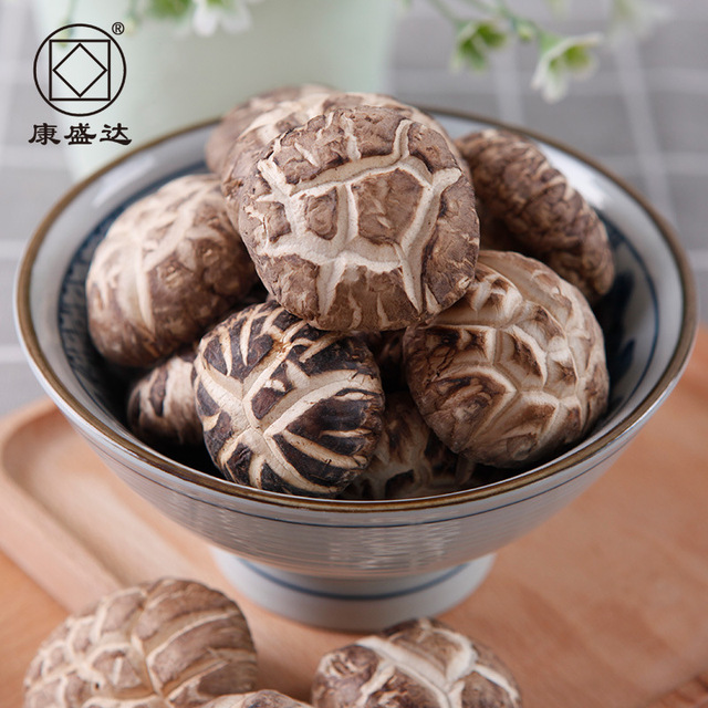 (gói nhỏ) Nấm Kangwang Gutian Qingyuan Nấm ăn được Nguồn gốc Nấm Hoa Bán buôn 250g * 1 Hàng khô chọn