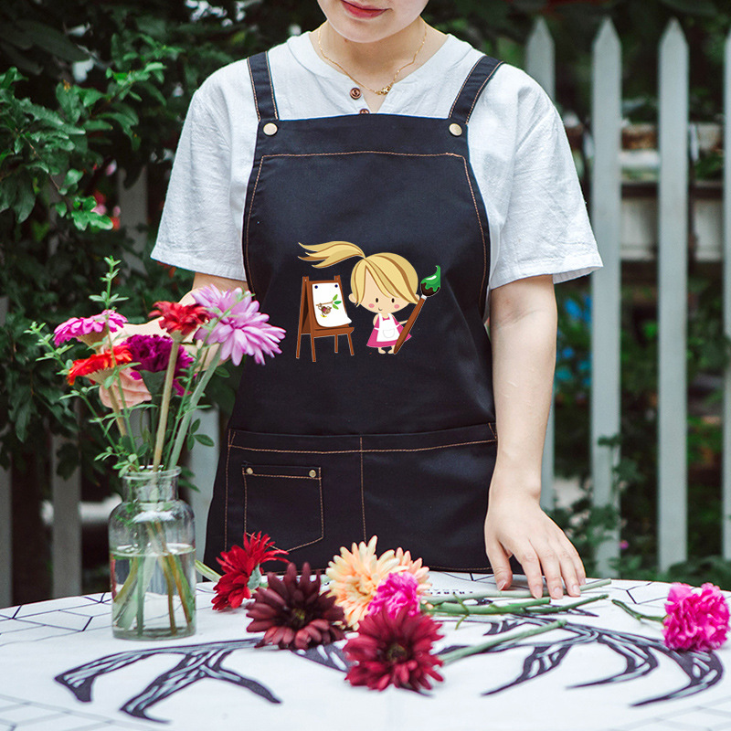 Actividad padre-hijo estudio delantal herramientas maestro jardín de infantes educación temprana entrenamiento maestro experiencia manual DIY multi-Bolsillo