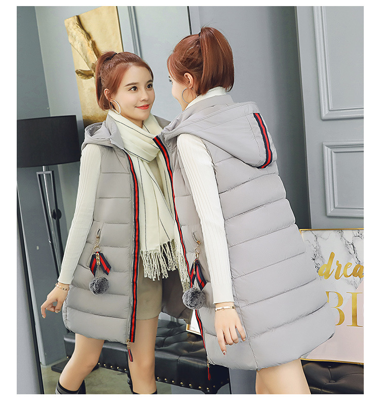 Gilet femme en Mélange de coton - Ref 3316385 Image 17