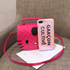 Cartoon cute fashionable one-shoulder bag, bag strap, small bag, 2018, wholesale