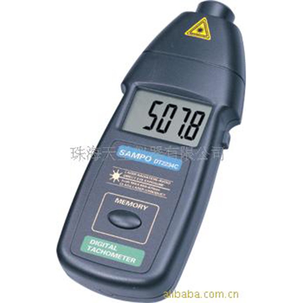 非接触转速表DT2234C转速计 数字式转速计 光电转速表 电机转速计