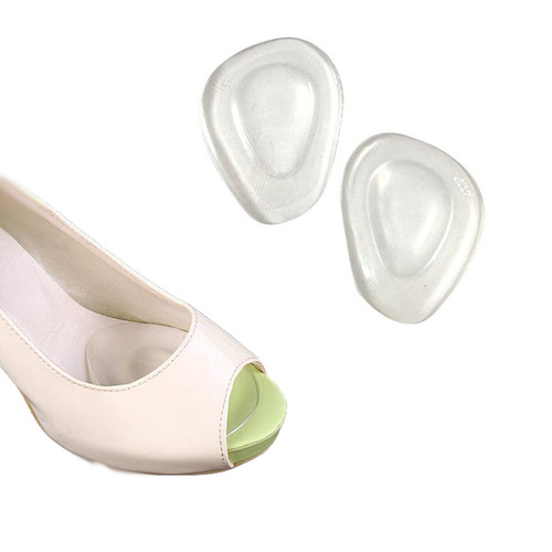 Silicone transparent forefoot pad GEL anti-slip shock-absorbing massage forefoot and sole pad for women's high heels and sandals