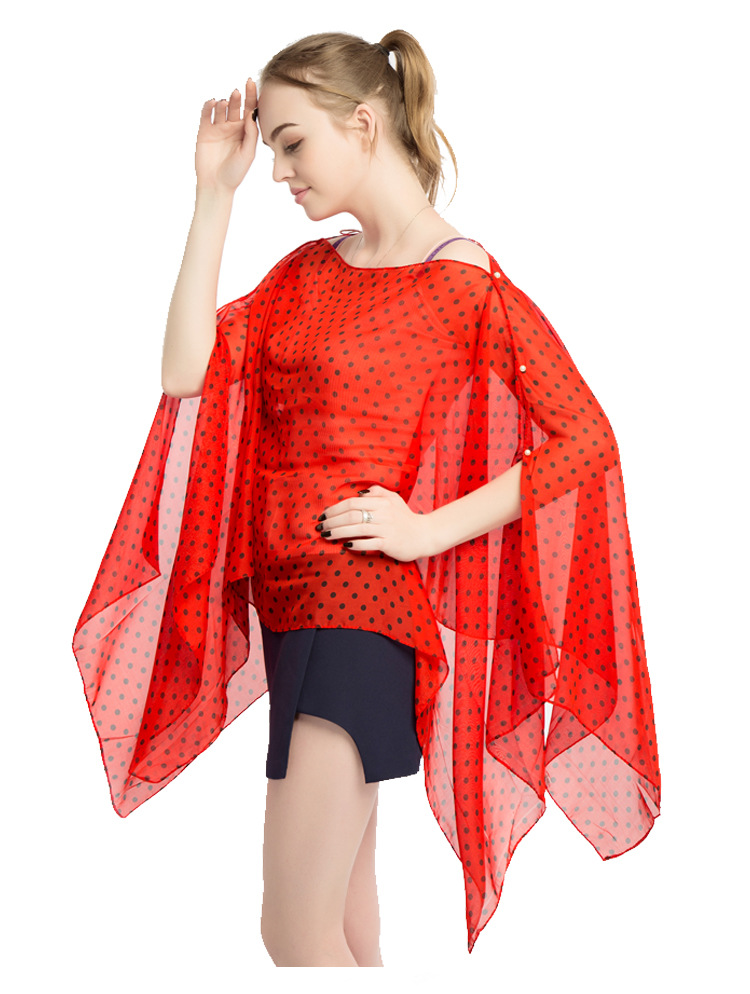 防晒披肩厂家 雪纺丝巾批发 女士围巾披肩厂家直销