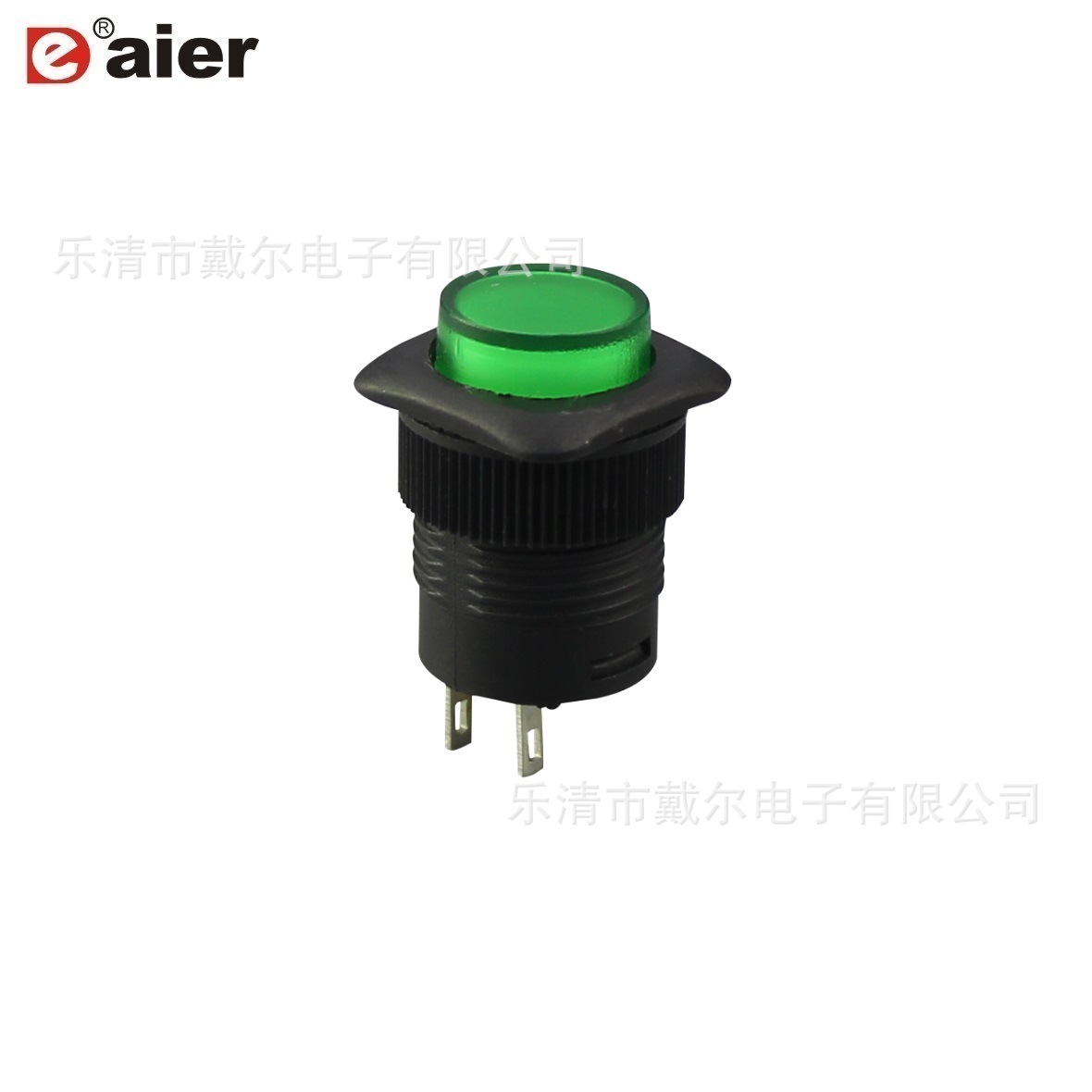  R16-504A 矩形16MM 自锁按钮开关 方形按钮开关