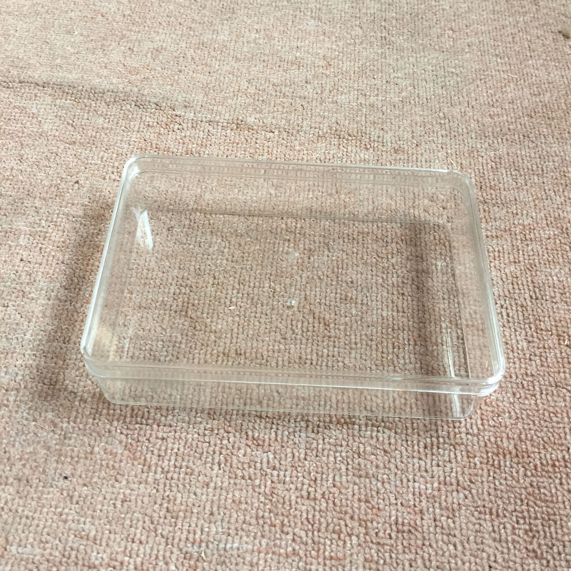 007沉香手串108粒柜台展示笑佛摆件塑料盒 海参亚克力透明包装盒