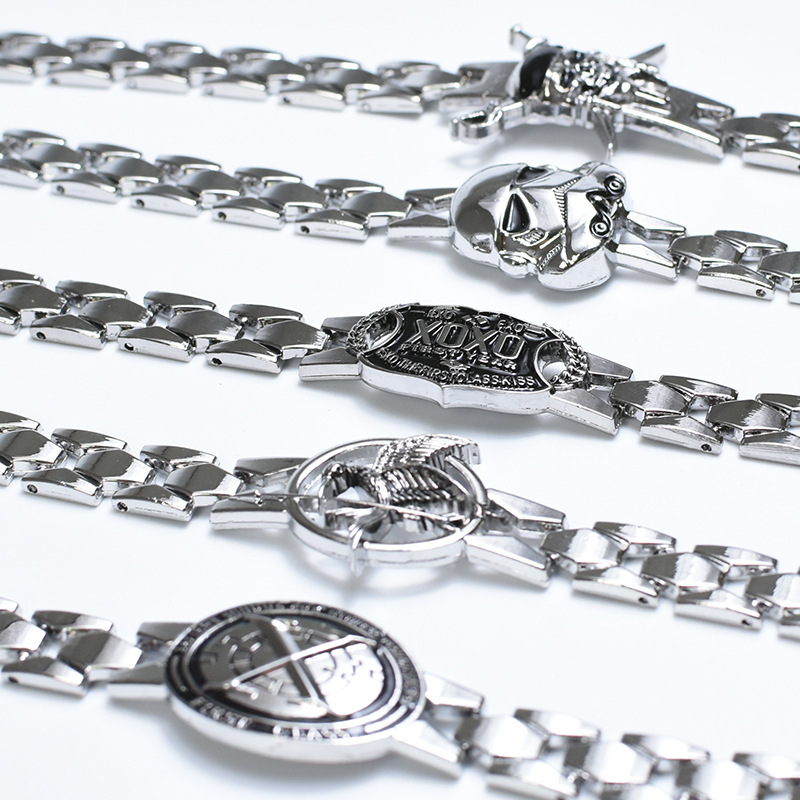 Film and Television surrounding war police Star Wars Hunger Games Pirates Of The Caribbean EO alloy bracelet