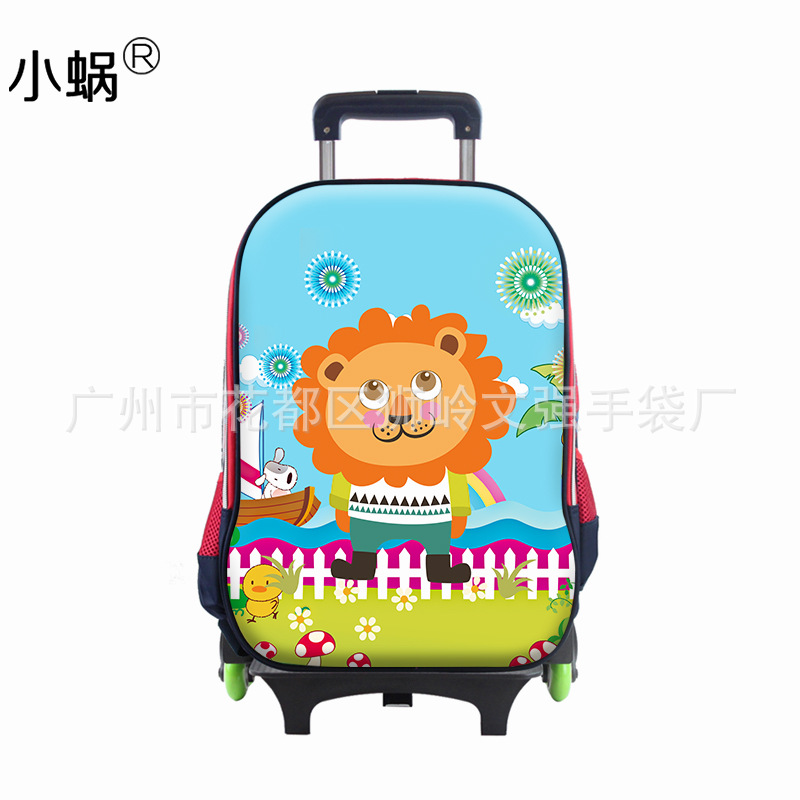 direct deal 16 Trolley bags girl children Cartoon Removable Shoulders Endorsement package On behalf of
