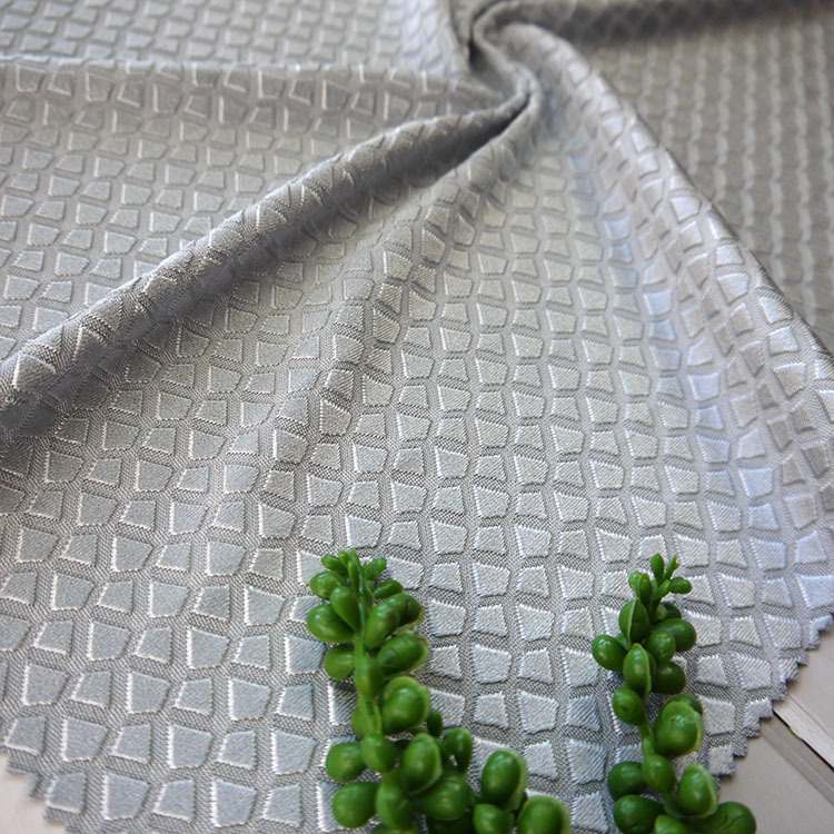 钻石提花 200平方克 鞋材箱包装饰布时装面料 黑色有现货 现胚