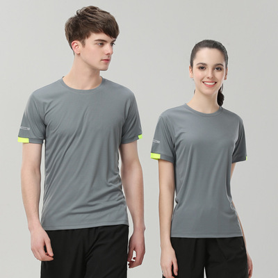 Marathon clothing activity T-Shirt T-shirt motion ventilation Quick drying T-shirts blank Short sleeved customized