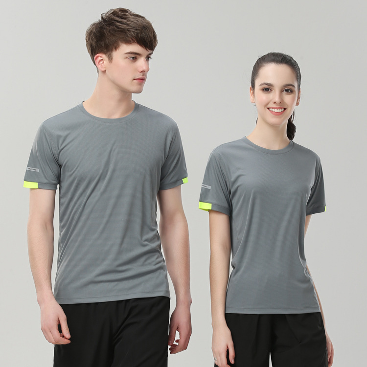 Marathon clothing activity T-Shirt T-shirt motion ventilation Quick drying T-shirts blank Short sleeved customized