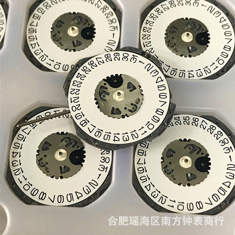 (2개) 운동 액세서리 브랜드 뉴 쿼츠 운동 VJ42 운동 VJ42B 운동 3 핀 3 포인트 캘린더보기