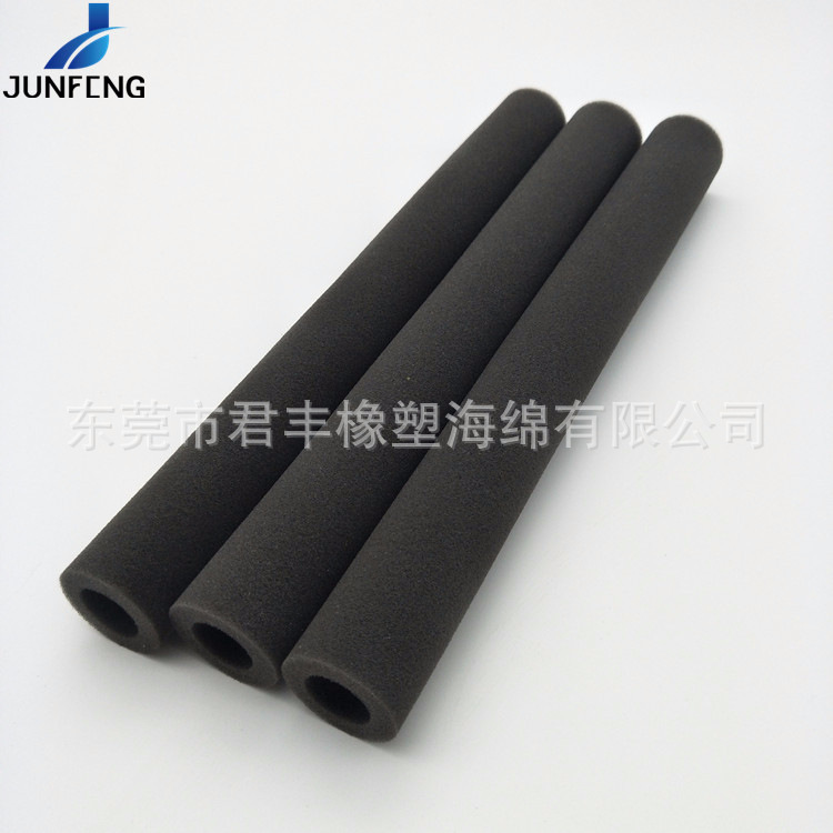 定做聚氨酯海绵管东莞君丰生产模钻成型海绵缓冲管