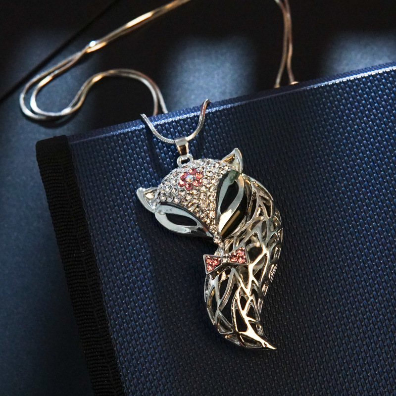 simple  new  crystal necklace