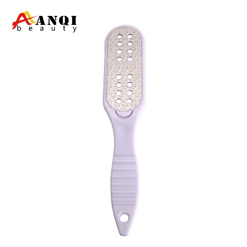 不鏽鋼雙面搓腳板磨腳石磨腳器修腳锉去死皮角質去老繭腳皮工