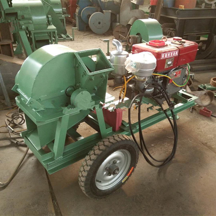600型木屑机 移动柴油圆木枝丫材破碎机 食用菌菇木切碎机
