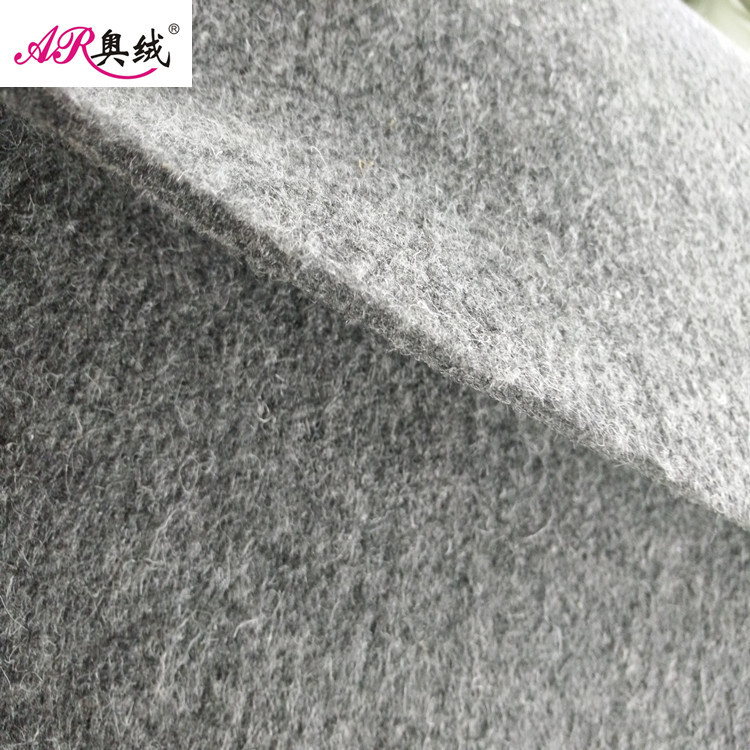 阻燃灰色羊毛针刺毡 50%羊毛夹层毡垫 羊毛保暖中棉厂家