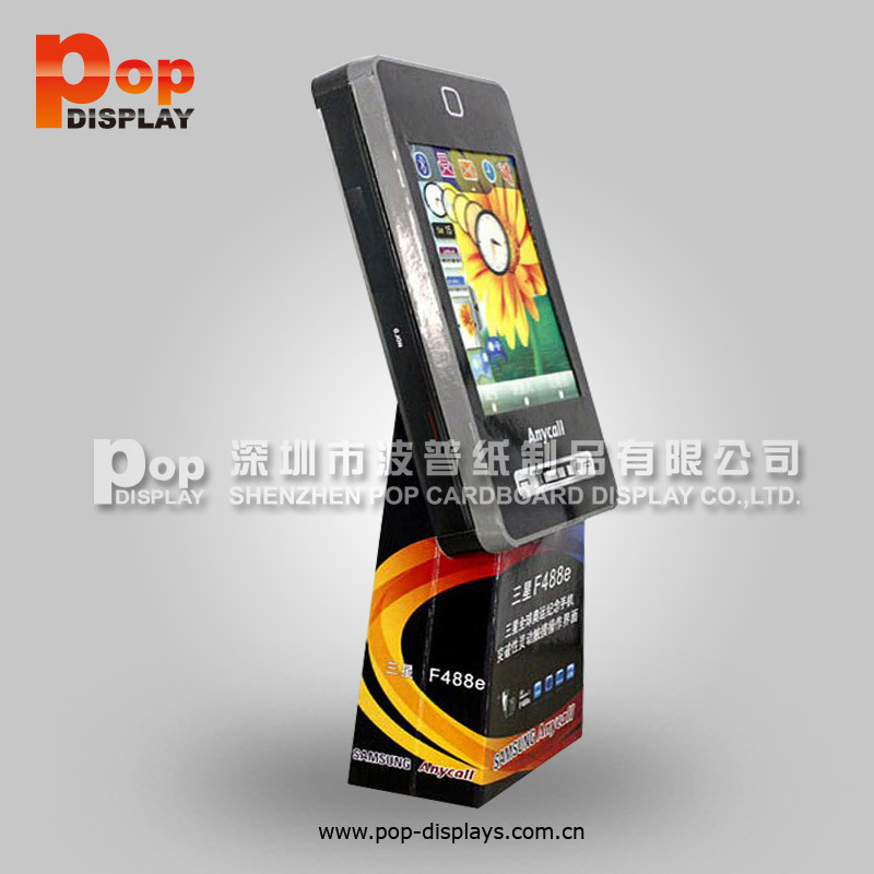 厂家批发三星手机新品促销牌  手机广告促销立牌展示架  纸立牌