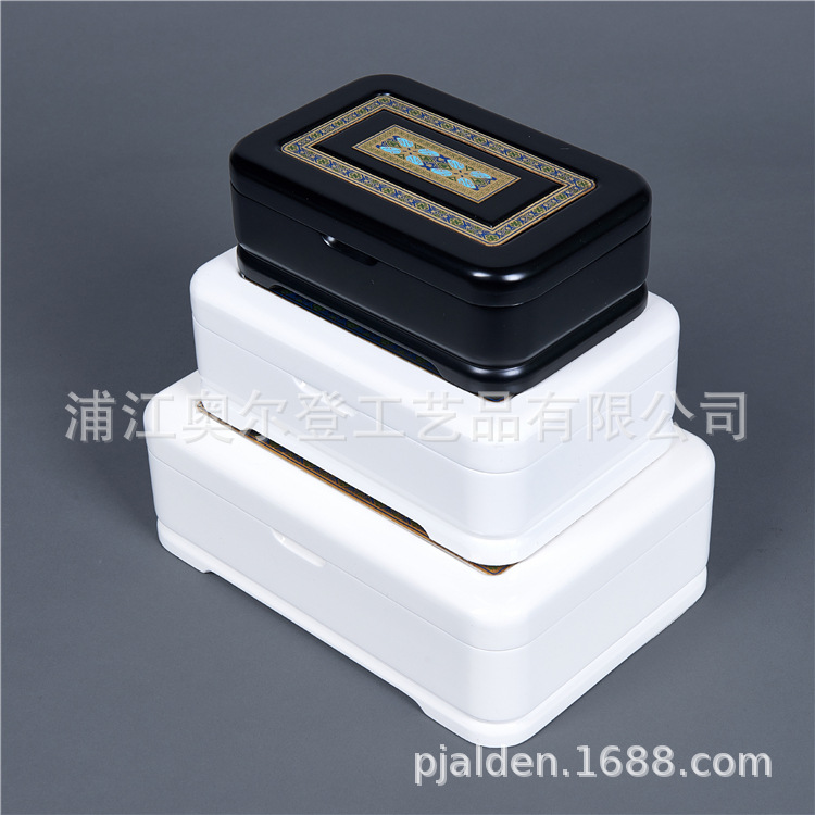 Essential oil wooden box packaging box, lacquered gift box, exquisite handicrafts, sea cucumber wooden box production, bird's nest wooden box customization logo detail image 3
