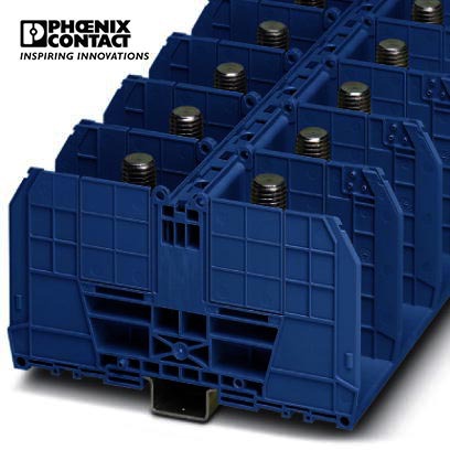 菲尼克斯螺栓连接端子RBO 16 BU-3244632