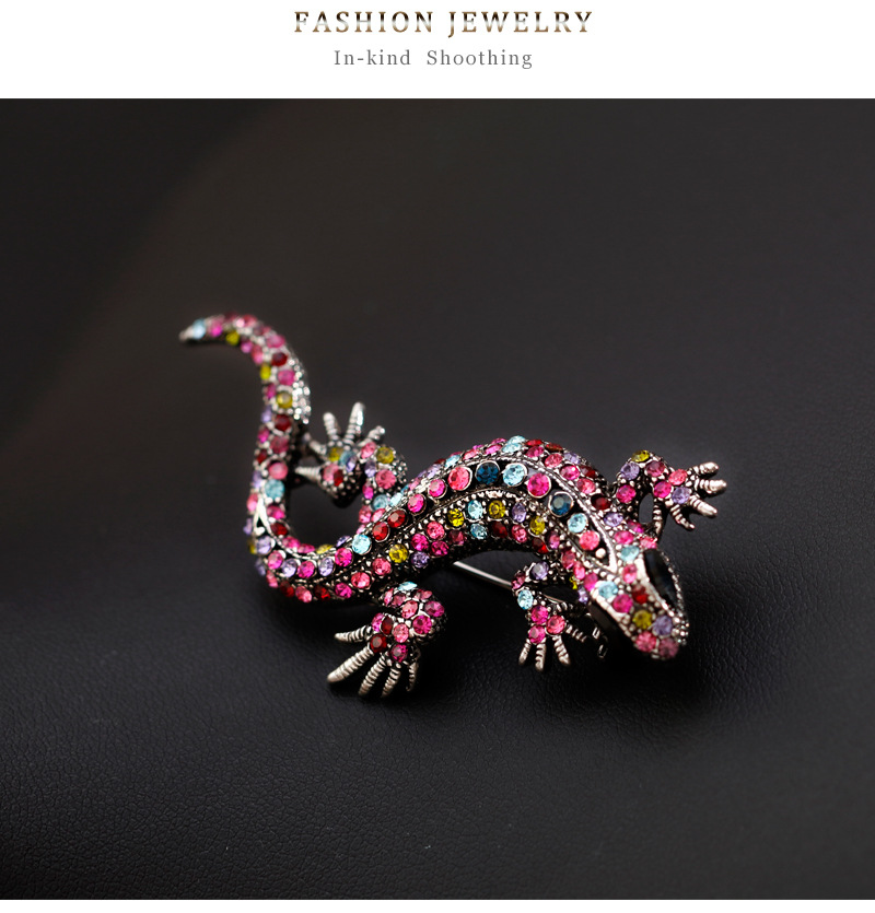 Classic European And American Style Fashion Color Animal Brooch display picture 5